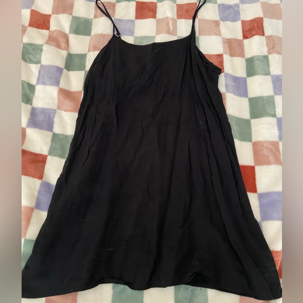 ALL:ROW BLACK SLIP SIZE SMALL
